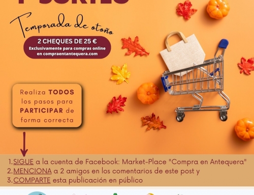 1º SORTEO OTOÑO MARKET PLACE: 2 CHEQUES DE 25 €