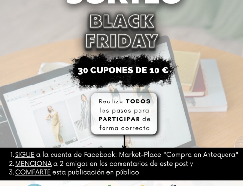 SORTEO BLACK FRIDAY: 30 CUPONES DE 10€