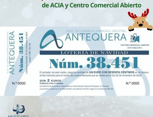 ÚLTIMOS DIAS LOTERIA ACIA Y CCA DE ANTEQUERA: 38.451. ADMINISTRACIÓN LA PAJARITA DE ANTEQUERA EN CALLE DURANES 7