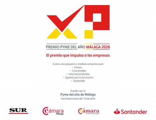 Premio Pyme del Año 2026 Cámara de Málaga, Banco Santander y Cámara de España convocan el Premio Pyme del Año Málaga 2026 en su décimo aniversario