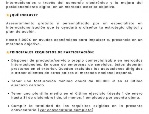 Apertura programa Xpande Digital 2026